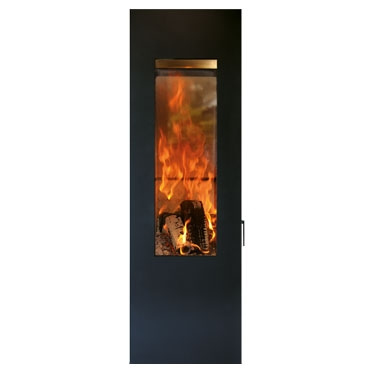 Печь Concept Feuer Matrix чёрная поворотная