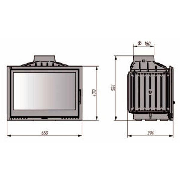 Ferguss Топка FG17 с шибером