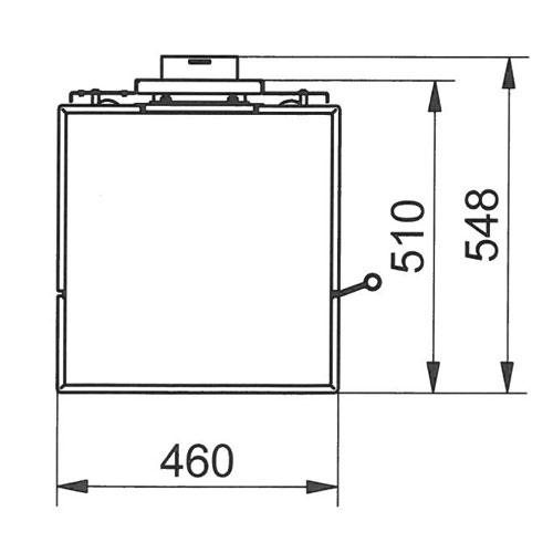 Печь Hark HARK 140 ECOplus graphit, Keramik mit Speichermasse, schwarz-glanzend, чёрная рамка