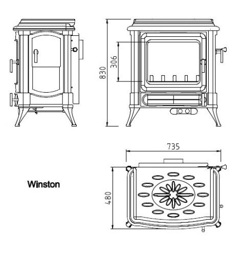 Печь Hark WINSTON
