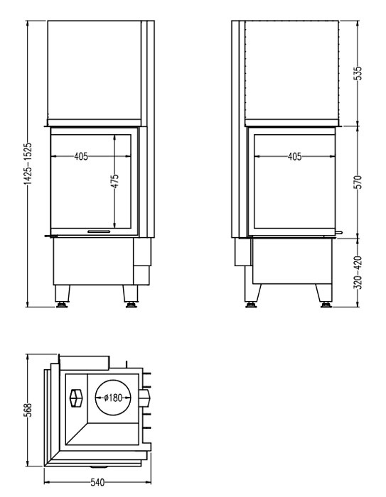 Hark Топка Radiante 500/57 H ECOplus T1