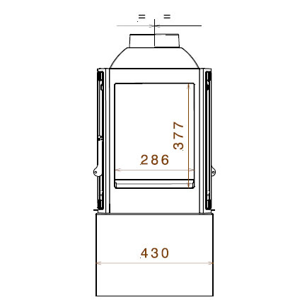 Печь Liseo Castiron LCI 5 G4 Stove