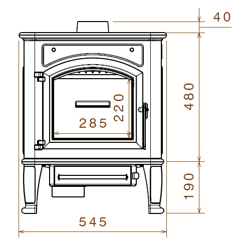 Печь Liseo Castiron LCI Premium