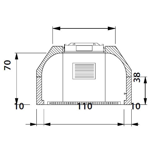 Топка Palazzetti Ventilpalex VPX 116 Топка Palazzetti Ventilpalex VPX 116