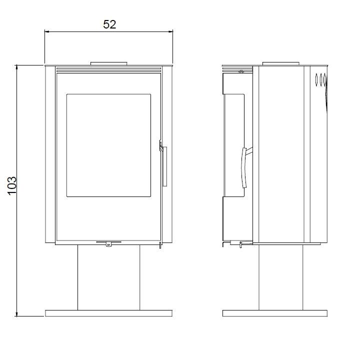 Печь Palazzetti Agnese base