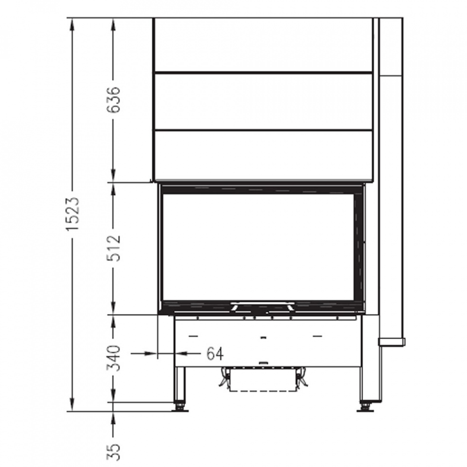 Топка Palazzetti Sunny Fire 80 SX Топка Palazzetti Sunny Fire 80 SX