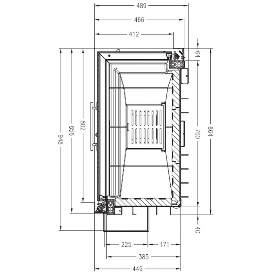 Топка Palazzetti Sunny Fire 80 SX Топка Palazzetti Sunny Fire 80 SX
