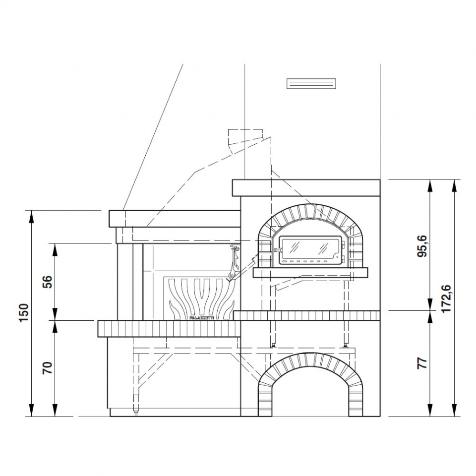 Облицовка Palazzetti Todi