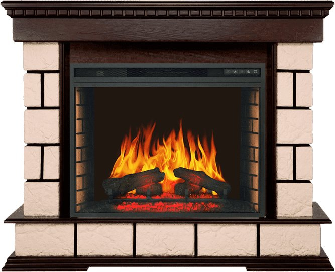 Каминокомплект Royal Flame портал Shateau Темный дуб - очаг Vision 28 EF LED FX