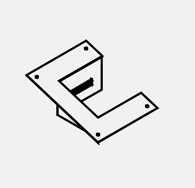 Rocal Потолочное крепление для наклонного потолка ANGLE Rocal Потолочное крепление для наклонного потолка ANGLE