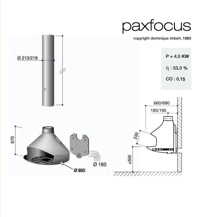 Хай-Тек камины Focus PAXFOCUS