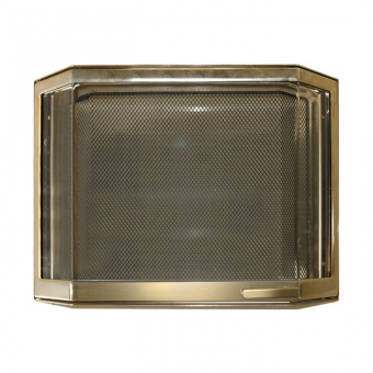 Aito Дверца каминная 9046U, со стеклом, золото