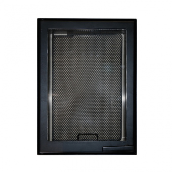 Aito Дверца каминная 9064U, со стеклом, чёрный