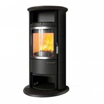 Печь Hark 17 NH GT ECOplus brilliant-schwarz, рамка хром