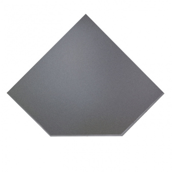 Вулкан Предтопочный лист VPL021-R7010, 1100х1100, серый