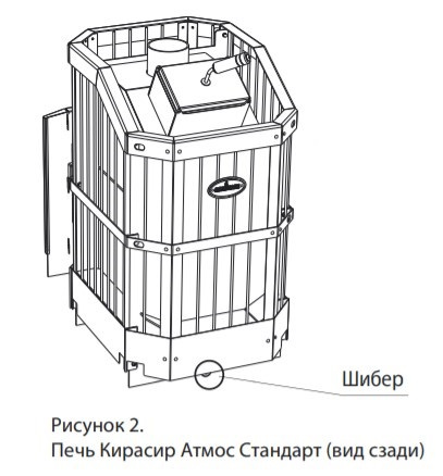 Банная печь Greivari aTmos 15 СТАНДАРТ