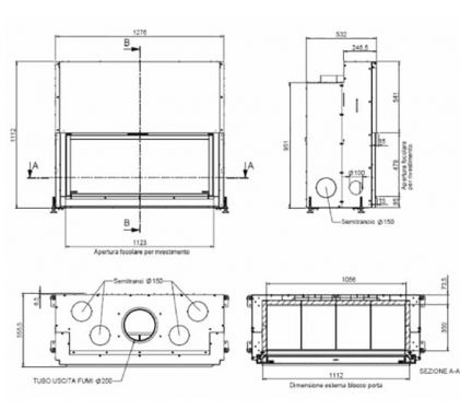 MCZ Forma 115 чертеж