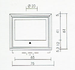 EdilKamin Топка Luce Plus 54 V