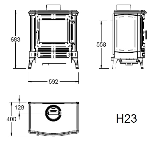 Печь Nestor Martin H23 графит