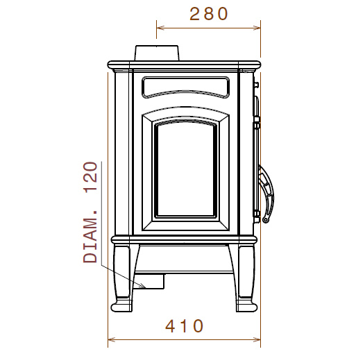 Печь Liseo Castiron LCI Premium