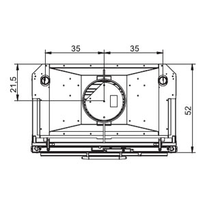 Топка Palazzetti Termopalex 78 Front