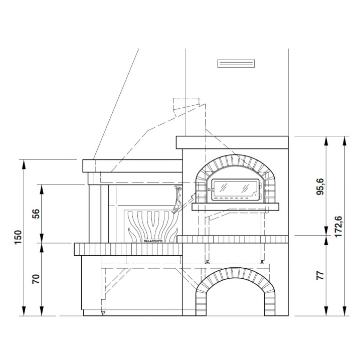 Облицовка Palazzetti Todi