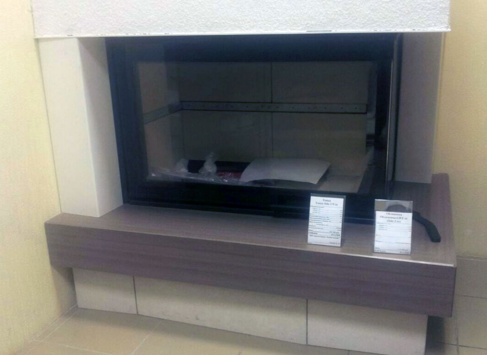 Облицовка EdilKamin LIFE sx + топка SIDE 2 sx