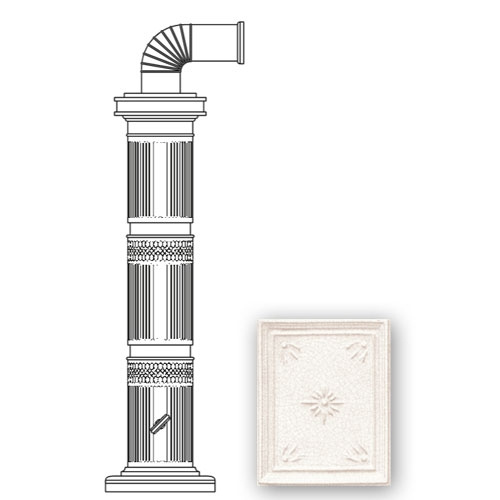 Sergio Leoni Колонна керам. 114см, цвет L1, white Sergio Leoni Колонна керам. 114см, цвет L1, white