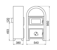 Печь Thorma Filex II (Eurofen II)