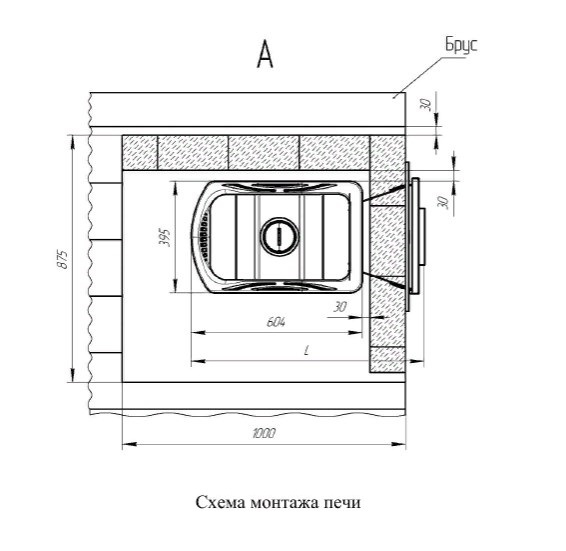 Банная печь Конвектика Олимп 14-18 с парогенератором чугунная дверка со стеклом