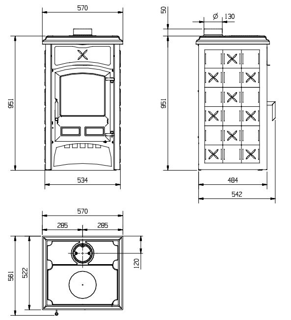 La Nordica Gisella чертеж