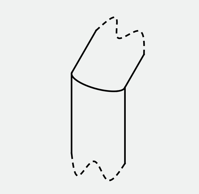 Rocal Угол 45º (для трубы) DROP